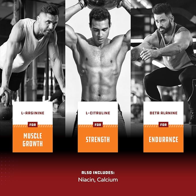 Bundle of Extra Strength Testosterone Booster with Horny Goat Weed Maca Root Tongkat Ali & Saw Palmetto Extract & Nitric Oxide Pills for Men with L-Arginine L-Citrulline Amino Acids for Muscle Growth