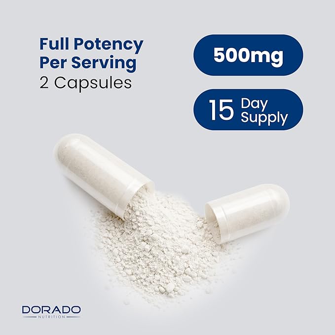 Nicotinamide Riboside 500mg (30 Gélules) Complément NAD - Complément NR pour Femmes et Hommes pour Soutenir les Niveaux de NAD+ - Booster de NAD - Testé par un Tiers - Végétalien, Sans OGM et Fabriqué aux États-Unis (30 Gélules)