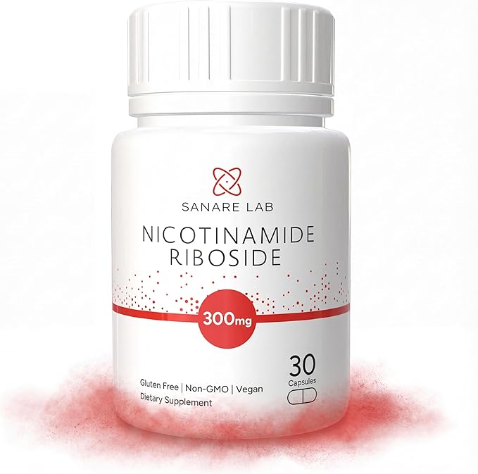 Supplément NAD+ avec Nicotinamide Riboside (NR) 300 mg | Soutien de l'énergie cellulaire et du métabolisme | 30 gélules