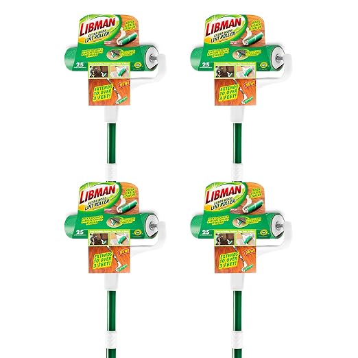 Libman Extra Wide Lint Roller | Case of 4