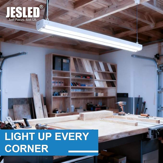 JESLED T8 LED Type Tube Light 3FT, 2520LM, 18W(45W Equivalent), 6000K, Ballast Bypass, 36 Inch F30T12 Fluorescent Bulb Replacement, Dual Ended, 36” Lighting Tube Fixture (12-Pack)