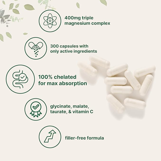 Micro Ingredients Vitamin D3 10,000iu + K2 200mcg Softgels & Pure Triple Magnesium Complex 400mg Capsules | 2 Pack Bundle | Essential D & K Sunshine Vitamins | Glycinate, Malate, & Taurate Forms
