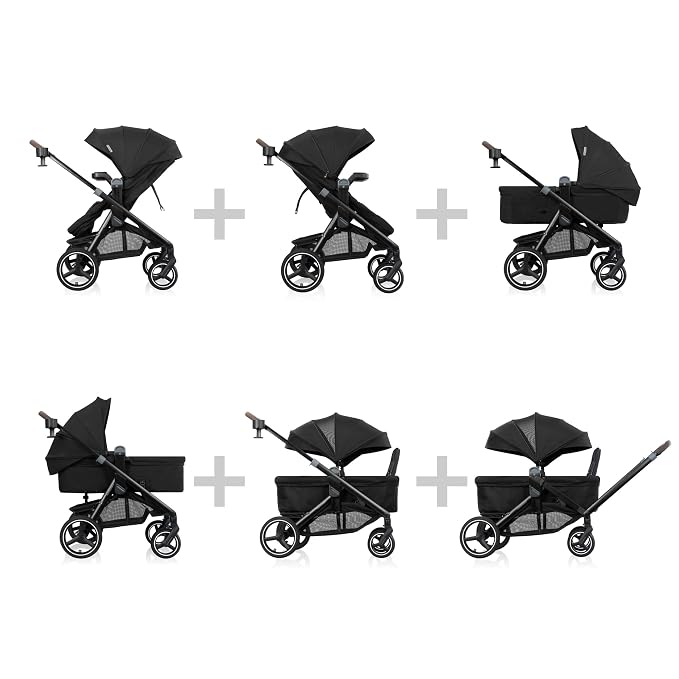 Transformer Stroller Wagon (Pitch Black)
