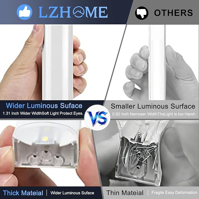 LZHOME LED Garage Lights: 355W Super Bright Square Garage Lights, 5000K Natural White LED Gym Lighting Hexagon Light for Workshop Warehouse Car Detailing Shop