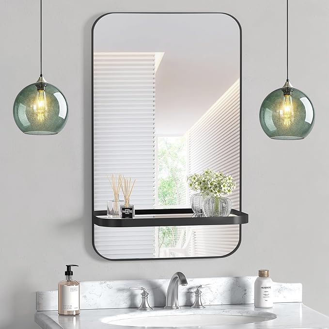 Modern 2-Pack Glass Globe Pendant Lights, Gray Green Modern Pendant Lighting for Kitchen Island, Glass Hanging Lamps for Dining Room Living Room Bedroom, Medium 7.87 Inch Fixture (Bulbs Not Included)