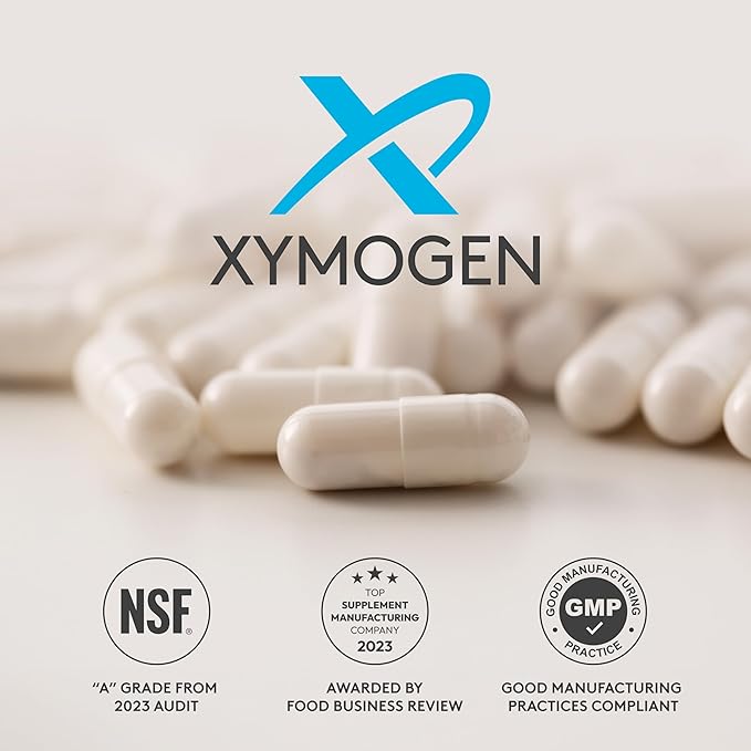 XYMOGEN K2-45 ビタミンK - 非遺伝子組み換え大豆由来のビタミンK2 MK-7 - 最も生体利用効率の高いK2 - 心血管と骨の健康をサポート（60カプセル）