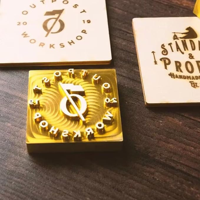 Custom Branding Iron, Personalized Burning Stamp Logo Design for Wood Leather Plastics Branding Iron Handcrafted Design
