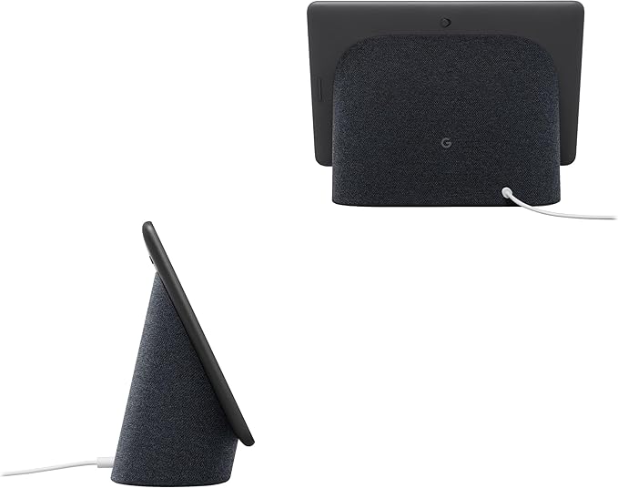 Google Nest Hub Max 10" Smart Display with Google Assistant - Charcoal (renewed)