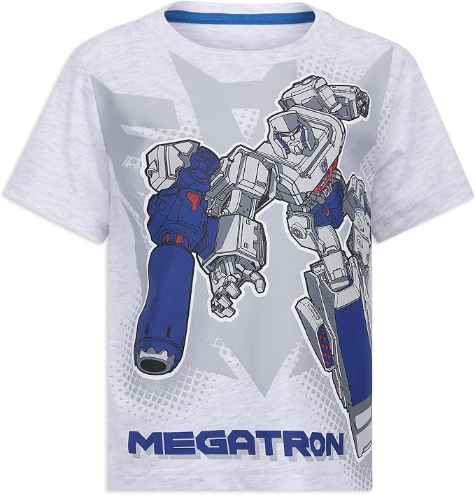 Transformers One Hasbro Boys 4 Pack Short Sleeve T-Shirt for Toddler and Big Kids