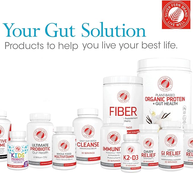 Silver Fern Brand Immune+プロトコルキット – Postbiotic+ (2パック) & Cleanse (2ボトル) – 免疫サポートサプリメントバンドル – 非遺伝子組み換え、グルテンフリー、cGMP認定 – 90日分