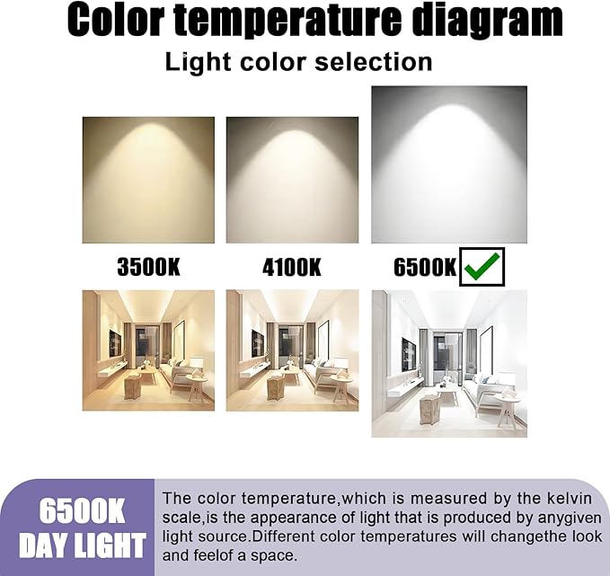 amgolibi 8-Pack 48 Inch F40T12/DL 40W 6500K Daylight Fluorescent Light Bulbs, 4ft T12 Linear Tube Lights, 2650 Lumens, G13 Bi-Pin Base, Daylight, for Workshop, Garage, Office