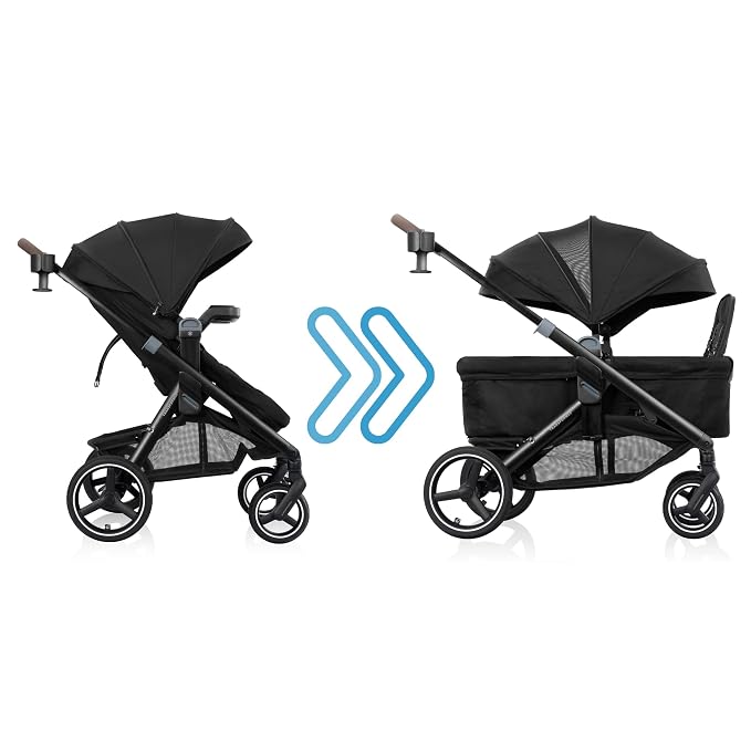 Transformer Stroller Wagon (Pitch Black)