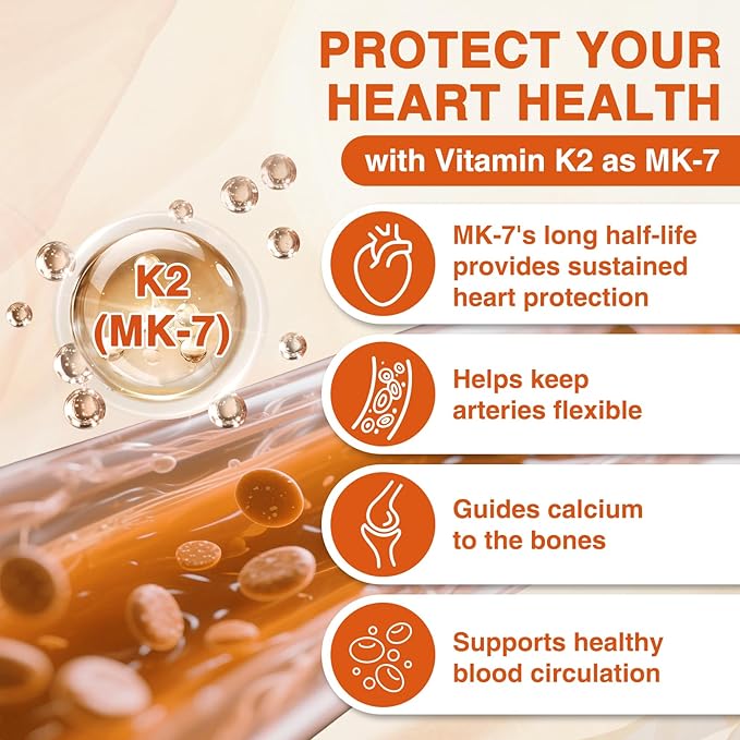ZEBORA Vitamin D3 K2 - Maximum Strength 10000IU D3 & 100mg K2 as MK-7 - Heart, Bone, Immune Health & Antioxidan Defenses Support - Gluten-Free, Non-GMO, 120 Capsules