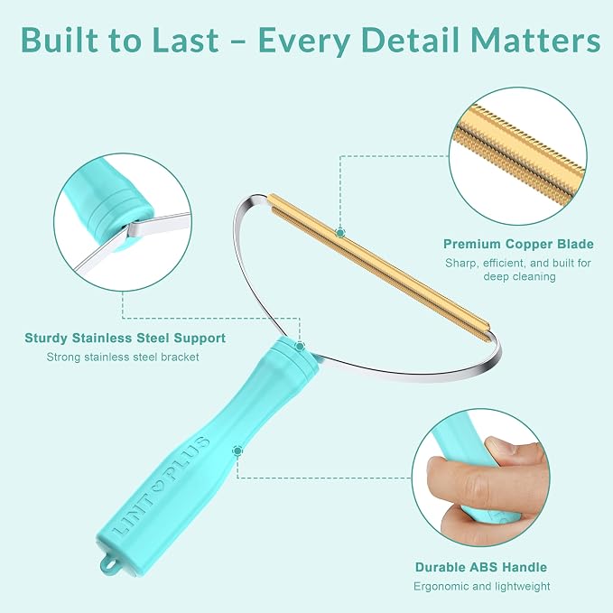 Deep Cleaner Pro Pet Hair Remover 10-Pack Mega Value Set - Carpet Rake & Multi-Surface Scraper for Dog & Cat Hair on Rugs, Couches, Pet Towers, Car Seats, Stairs & Clothing - Reusable Travel-Size