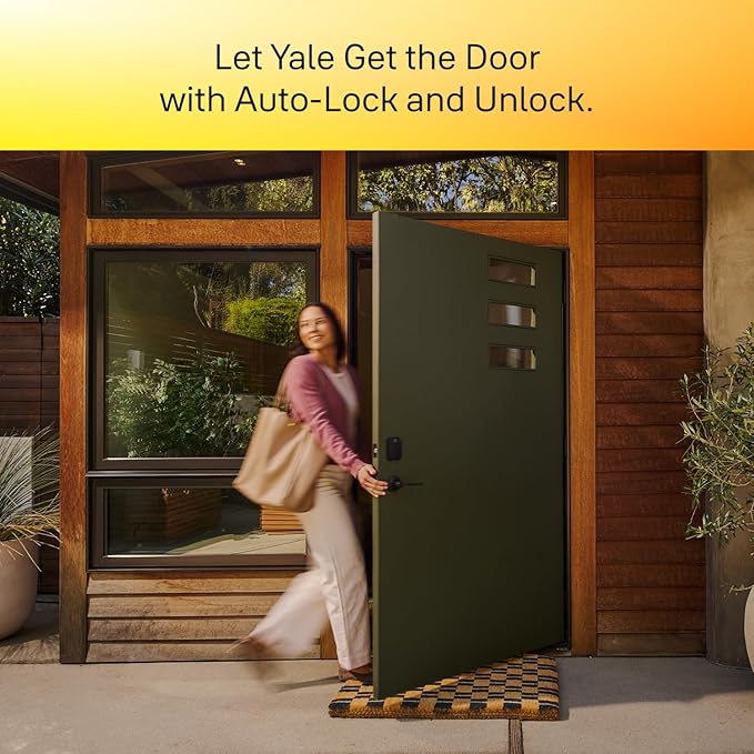 Yale Assure Lock 2 Plus Apple Home Keys, Satin Nickel Keyless Entry Door Lock with Wi-Fi Connected Touchscreen Keypad for Code Entry, YRD450-N-CB1-619