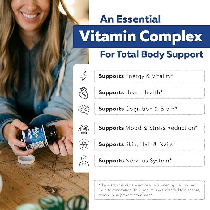 Complexe de Vitamines B BioActives Prêtes à l'Emploi, Complexe B Méthylé Contenant du Méthylfolate, 3 Formes BioActives de B12, BenfoPure® B1 & Pantesin® B5, 12 Vitamines B à Doses Cliniques (120 Portions - Lot de 2)