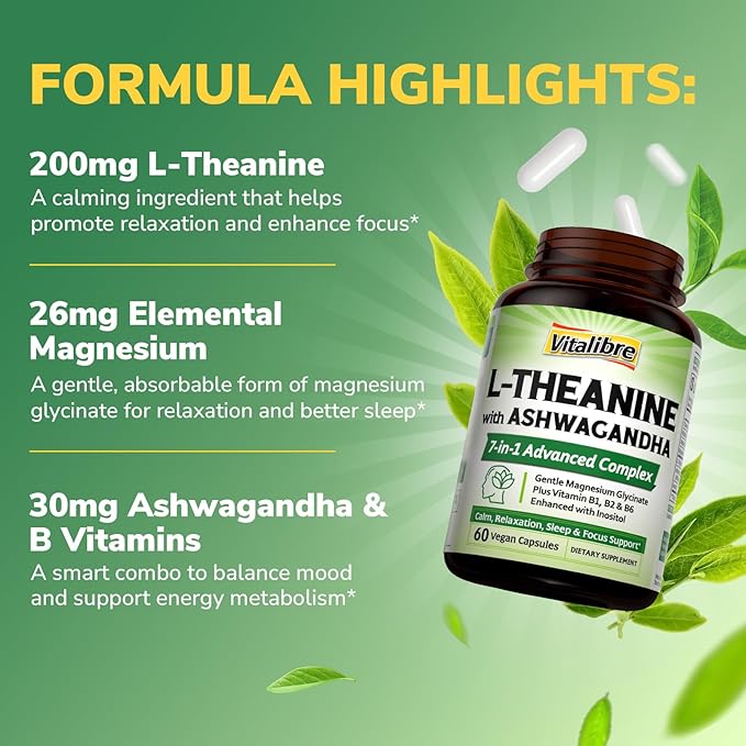 Vitamine D3 K2 10000 UI 90 gélules et L-Théanine 200mg 60 gélules