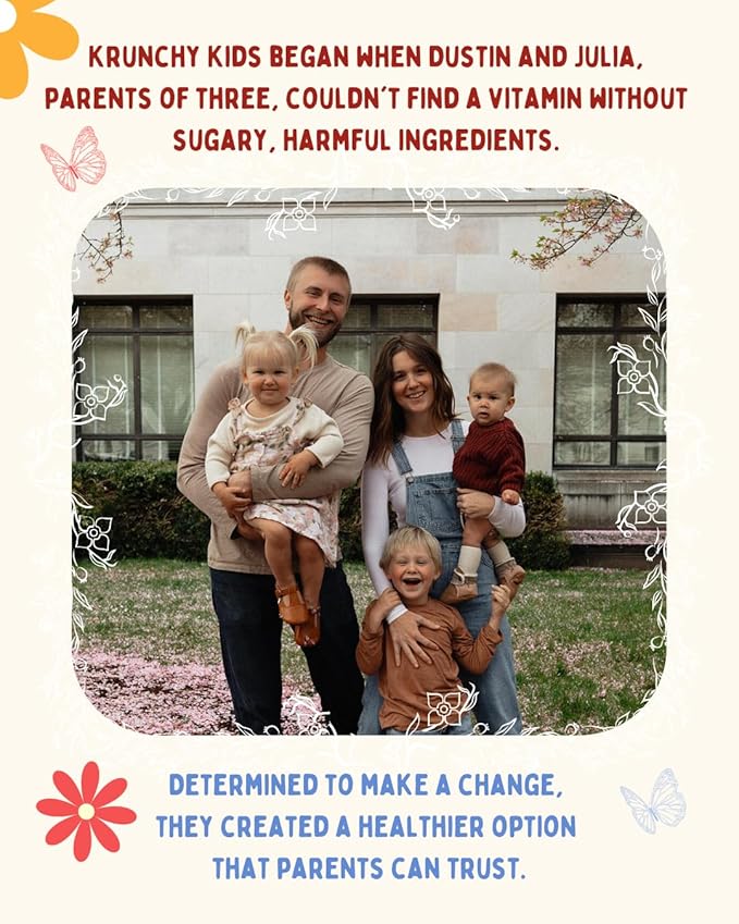 Vitamin D3 Gummies for Adults 5000 IU - Clean Ingredient Plant-Based Formula, Strawberry Flavor, Parent Formulated, Vegan, Dye-Free, Made in USA, 30 Count