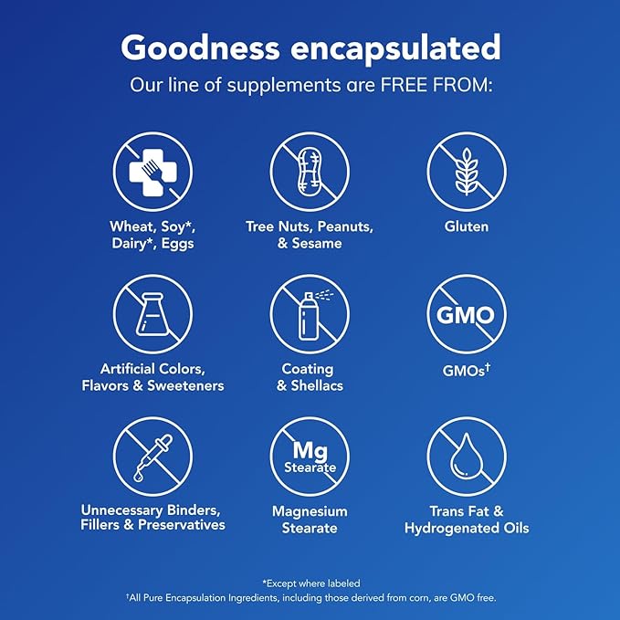 Pure Encapsulations Niacinamide | Supplément de vitamine B3 pour soutenir le métabolisme énergétique, la mobilité articulaire et la fonction métabolique* | 90 gélules