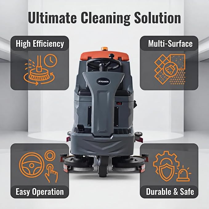 PENNON N5 Self-Propelled 22" Commercial Floor Scrubber Kit