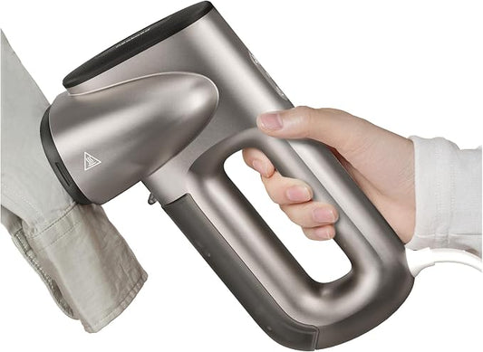 Neakasa Magic 1 Vacuum Steamer, Handheld Travel Garment Steamer for Clothes, 2300Pa Suction for Fabric Grip, Featuring Exclusive AirIron Technology for 110-120V Use (Silver)