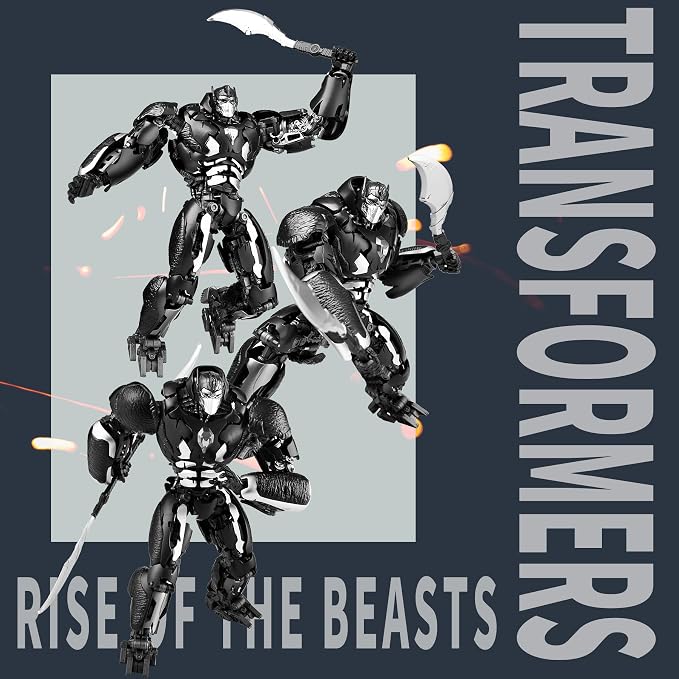 YOLOPARK Transformers Toys Optimus Primal Rise of The Beast Action Figure,Highly Articulated 7.87 Inch Transformer Toys for 8+ Year Old Boys and Girls,Adults,No Converting