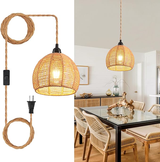 Farmhouse Pendant Lighting,Chandelier Industrial Pendant Light, Modern Kitchen Island Lights Fixtures Ceiling Hanging Dining Room Living Room