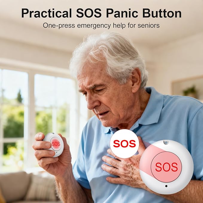 Wireless Alarm System for Home Security,24Pcs WiFi+GSM/4G Home Alarm System with Loud Alarm Security System,SOS Button,Window Alarms, APP Control,Motion Sensors,Compatible with Alexa,NO Monthly Fee