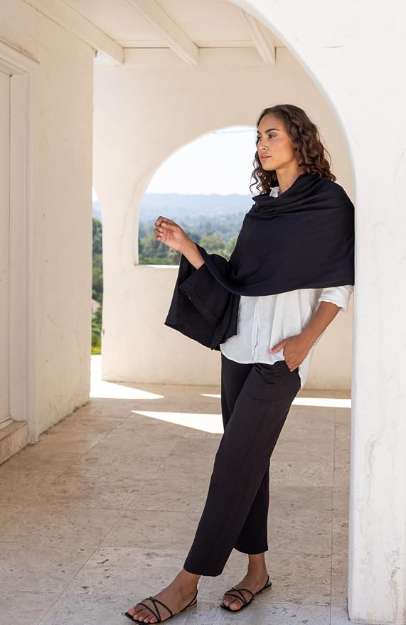 zestt Dreamsoft Travel Scarf, Wrap and Shawl for Women, Organic Cotton