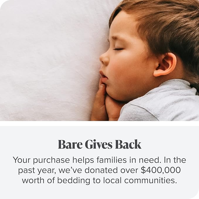 Bare Home Twin XL Sheet Set - 1800 Ultra-Soft Microfiber Twin Extra Long Bed Sheets - Double Brushed - Deep Pockets - Easy Fit - 3 Piece Set - Bedding Sheets & Pillowcases (Twin XL, Bering Sea)