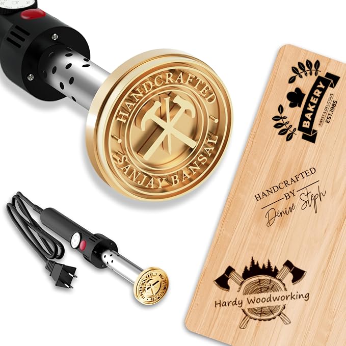 Custom Electric Branding Iron for Wood, Personalized Wood Branding Iron, Custom Logo Stamp Handcrafted Design Woodworking Tools Gifts for Woodworking Lovers (Tree of Life)
