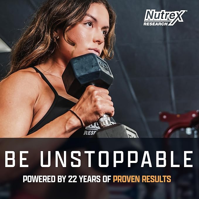 Nutrex Research EAA Hydration | EAAs + BCAA Powder | Muscle Recovery, Strength, Muscle Building, Endurance | 8G Essential Amino Acids + Electrolytes | 30 Servings It's Mango Time