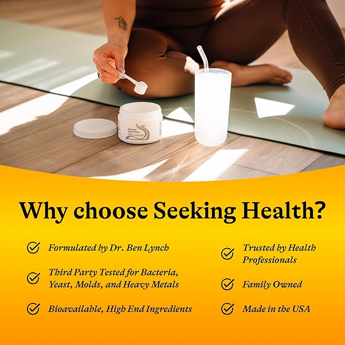 Seeking Health Optimal Electrolyte Powder, Unflavored, Healthy Energy and Endurance Support, Promotes Hydration and Healthy Muscles, Vegan and Vegetarian (30 Servings)*