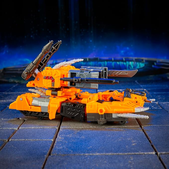 Transformers Age of the Primes Herald of Unicron, Leader Class 7.5-Inch Converting Action Figure, Robot Toys for Ages 8+
