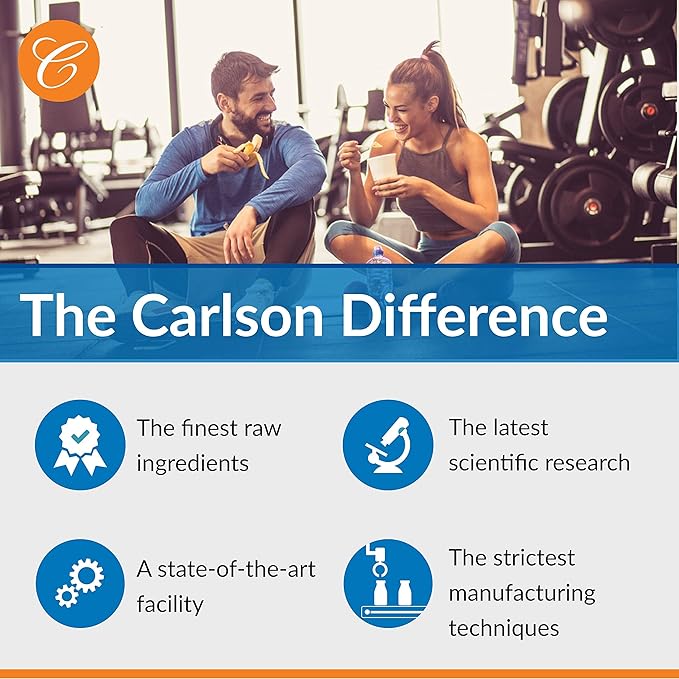 Carlson - ビタミンD3、1000 IU (25 mcg)、骨の健康、筋肉の健康、コレカルシフェロール、ビタミンDサプリメント、ビタミンD3ソフトジェル、100粒