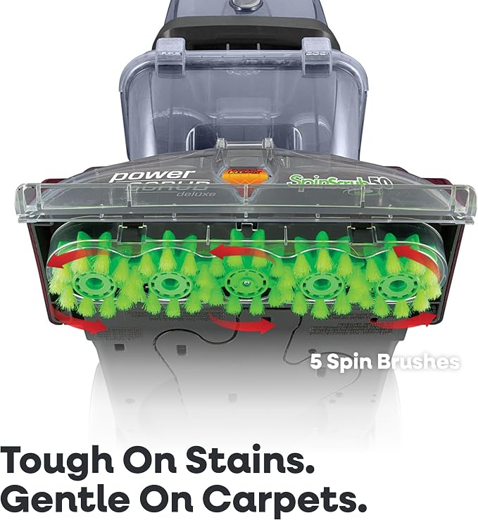 Hoover Powerscrub XL Pet Carpet Cleaner Machine, Upright Shampooer, FH68050, Black