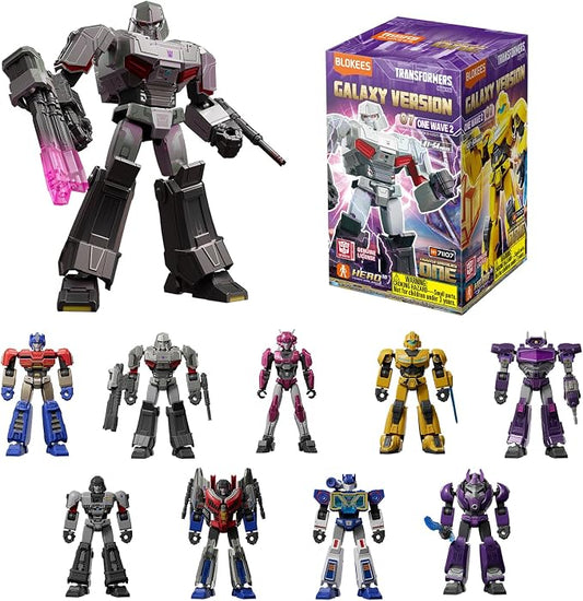BLOKEES Transformers Galaxy Version 07 One Wave 2 Model Kits for Ages 10+ | Collectible Building Set | Toy Gift for Kids & Adults
