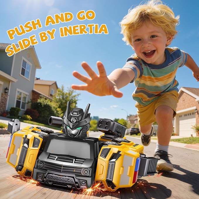 Gifts for 3 4 5 Year Old Boys, Toys for 3 4 5 Year Old Boys, 5-in-1 Transform Robot Toys for Boys 4-6, Easy DIY Assembly, 3 4 Year Old boy Birthday Gifts, Ideals Toys for Boys, Kids Toys