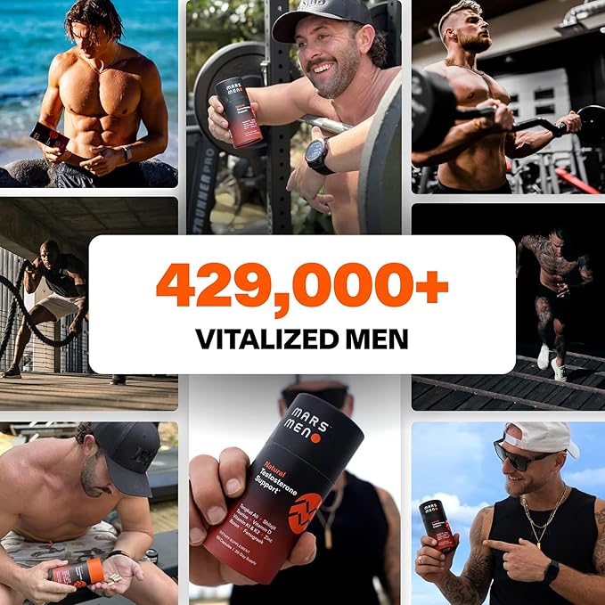 Testosterone Booster for Men - Natural Supplement Premium Tongkat Ali, Fenugreek, Shilajit & Boron - Male Support - Libido, Energy & Muscle Growth Support - 30 Servings (Tub)