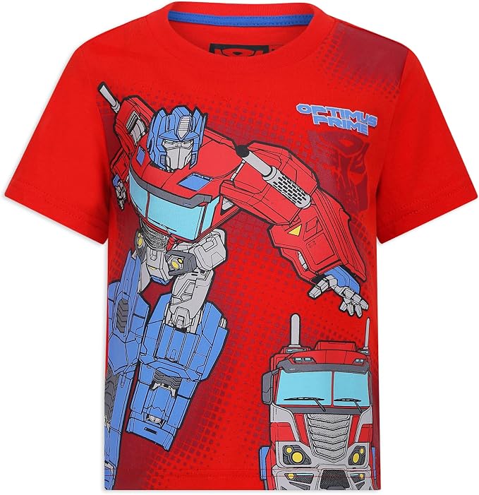 Transformers One Hasbro Boys 4 Pack Short Sleeve T-Shirt for Toddler and Big Kids
