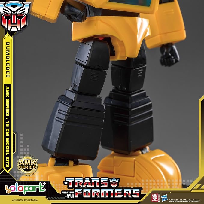 YOLOPARK Bumblebee Transformers Toy,AMK Series 6.3 Inch Highly Articulated Transformers G1 Action Figures with Weaponry for Adults Boys Girls,No Converting