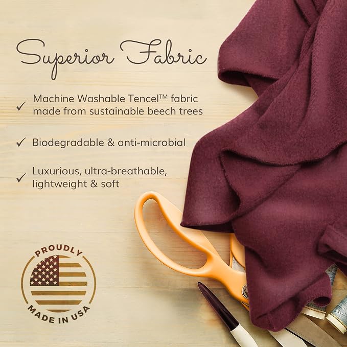 Happyluxe Travel Shawl Wraps for Women - 68x35in Wrap. Lightweight Pashmina, Airplane Travel Blanket Scarf. Made In USA