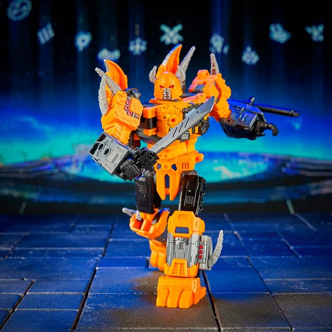 Transformers Age of the Primes Herald of Unicron, Leader Class 7.5-Inch Converting Action Figure, Robot Toys for Ages 8+