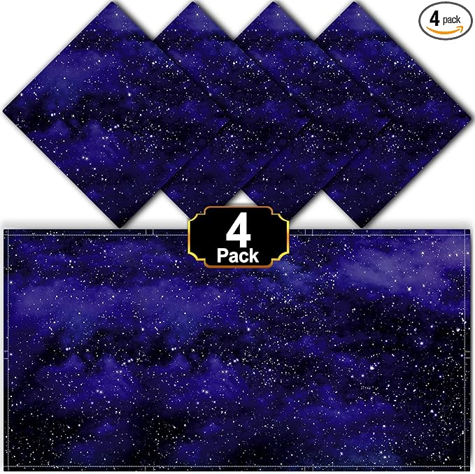 Aheroi 4 Pcs Magnetic Light Cover Fluorescent Office Light Covers, Cloud Light Covers for Ceiling Lights Classroom Fluorescent Light Covers Drop Ceiling Light Cover for Office Home Classroom(Starry)