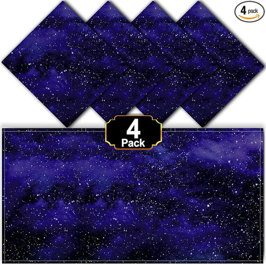 Aheroi 4 Pcs Magnetic Light Cover Fluorescent Office Light Covers, Cloud Light Covers for Ceiling Lights Classroom Fluorescent Light Covers Drop Ceiling Light Cover for Office Home Classroom(Starry)