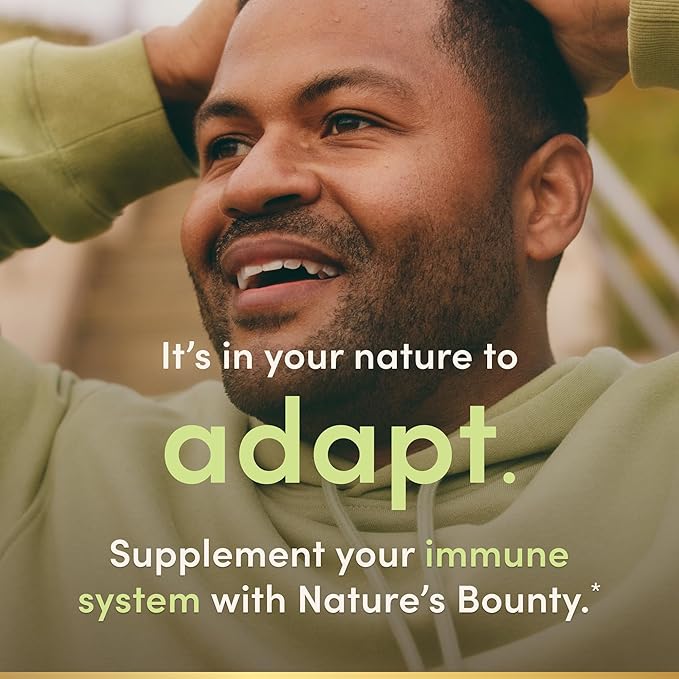 Nature's Bounty Vitamine D3 2000 UI|Soutient la santé immunitaire, l'absorption du calcium et la solidité des os|Essentiel pour des os sains|Sans OGM, sans gluten, 350 gélules, 1 dose par jour pour une santé quotidienne (Lot de 2)