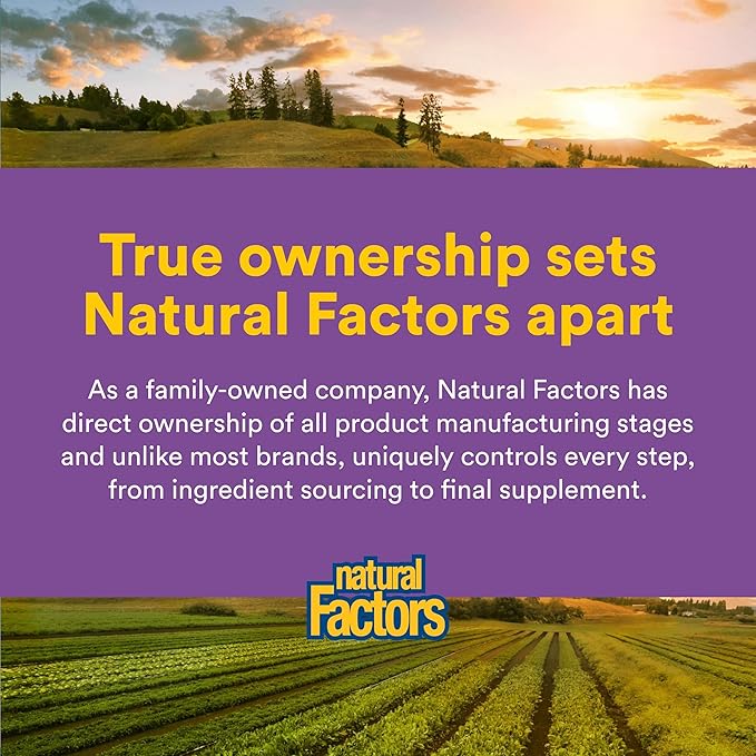 Natural Factors Coenzyme Q10 400mg Softgels, 60-Count