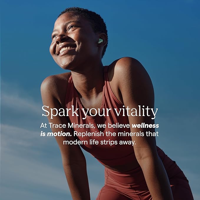Trace Minerals D3+K2 ionique et concentré liquide de multivitamine et d'électrolytes 40 000 Volts – Soutient la santé des os, du cœur et du système immunitaire, l'hydratation, l'énergie, les muscles et l'endurance – Formule minérale ionique naturelle