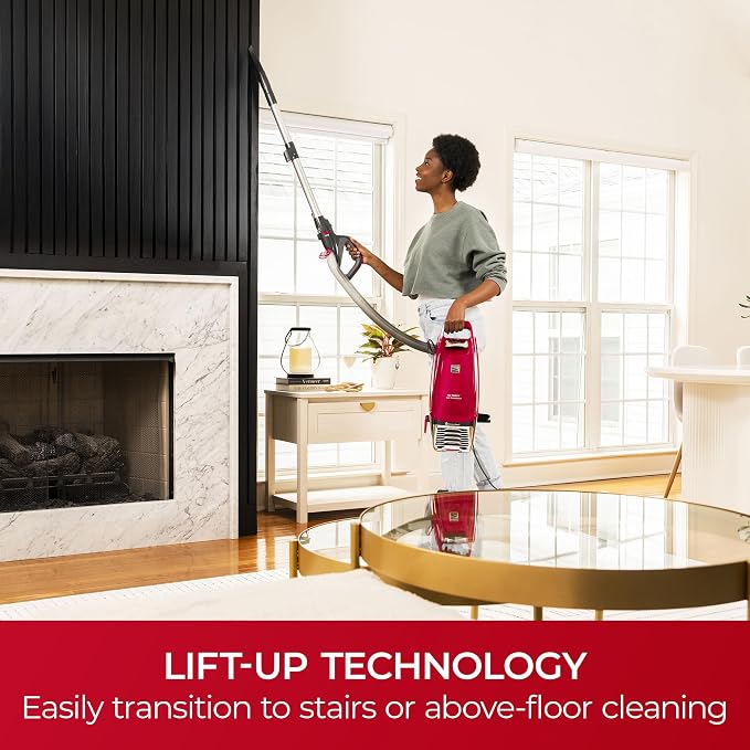 Kenmore BU4020 Intuition Bagged Upright Vacuum Lift-Up Carpet Cleaner 2-Motor Power Suction with HEPA Filter, Pet Handi-Mate, 3-in-1 Combination Tool