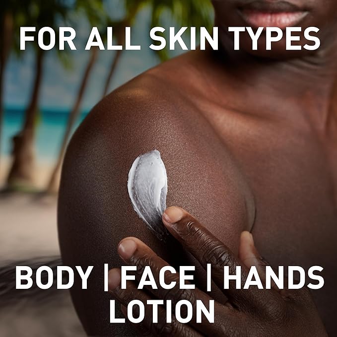 Lotion mains, visage et corps Old Spice pour hommes, hydratation légère 24/7 avec un parfum incroyable, absorption instantanée, pour tous les types de peau, parfum Fiji avec palmier, 473 ml